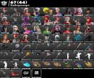Diverse Fortnite Collection with 134 Unique Skins 🎭🖥