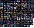 Platinum Account with 120 Champions and 120 Skins on EU West