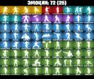 Diverse Collection of 74 Unique Skins for Battle Royale on PC