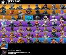 Diverse Fortnite Collection with 57 Unique Skins on PC 🎭🖥