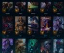 Level 86 Account with 56 Champions and 17 Skins on EU West