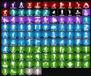 Diverse Collection of 105 Skins for Battle Royale on PC