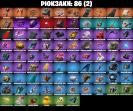 Diverse Collection of 74 Unique Skins for Battle Royale on PC