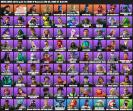 Diverse Collection of 90 Unique Skins for Battle Royale on PC