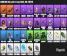 Diverse Fortnite Collection with 44 Unique Skins 🎭🖥