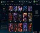 EU West Account with 78 Champions and 67 Skins, Level 129
