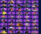 Diverse Collection of 322 Unique Skins for PC Battle Royale