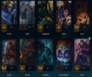 Unranked EU West Account with 61 Champions and 21 Skins
