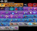 Diverse Collection of 41 Unique Skins for Battle Royale on PC