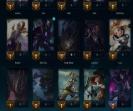 Level 86 Account with 56 Champions and 17 Skins on EU West