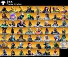 Diverse Collection of 132 Unique Skins for PC Battle Royale 🎭🖥