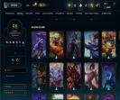 Level 210 Account with 144 Champions and 98 Skins on EU Nordic &amp; East