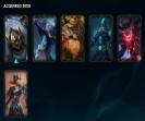 Unranked Account with 62 Champions and 14 Skins on EU West