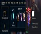 Platinum Account with 170 Champions and 115 Skins on EU West