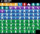 Diverse Collection of 104 Unique Skins for Battle Royale on PC