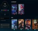 🎮 EU West | Level 76 | 49 Champions | 15 Skins | Unranked 🛡