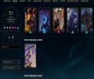 Master League Account with 65 Champions and 21 Skins on EU West