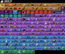 Diverse Fortnite Collection with 165 Unique Skins on PC 🎭🖥
