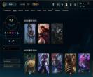 Emerald Account with 103 Champions and 30 Skins on EU West