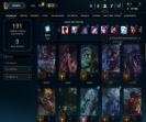 Emerald Account with 50 Champions and 22 Skins on EU West