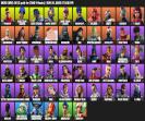 Diverse Collection of 56 Unique Skins for Battle Royale 🖥🎭