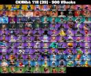 Diverse Collection of 118 Skins for PC Battle Royale 🎭🖥