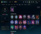 Emerald Account with 103 Champions and 30 Skins on EU West