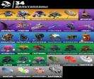 Diverse Fortnite Collection with 54 Unique Skins on PC 🎭🖥