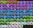Diverse Collection of 47 Unique Skins for Battle Royale on PC