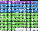Diverse Collection of 90 Unique Skins for Battle Royale on PC