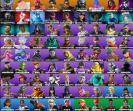 Diverse Collection of 80 Unique Skins for PC Battle Royale