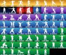 Diverse Collection of 44 Unique Fortnite Skins for PC Battle Royale