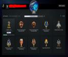 Account with 330 MMR and 182 hours of gameplay