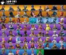 Diverse Fortnite Collection with 69 Unique Skins 🖥🎭