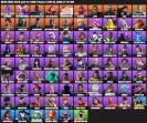 Diverse Collection of 86 Unique Skins for PC Battle Royale