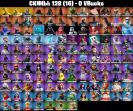 Diverse Fortnite Collection with 128 Unique Skins 🎭🖥