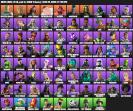 Diverse Fortnite Battle Royale Collection with 78 Unique Skins