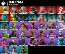 Diverse Fortnite Collection with 38 Unique Skins on PC 🎭🖥