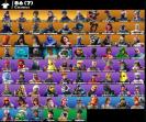 Diverse Collection of 86 Unique Skins for Battle Royale on PC