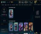 Epic EU West Account with 104 Champions and 61 Skins in Silver Rank