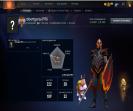 High-Ranked Dota 2 Account with 7164 MMR and 594 Hours Played