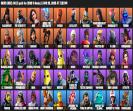 Diverse Fortnite Collection with 50 Unique Skins on PC 🎭🖥