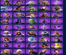 Diverse Collection of 322 Unique Skins for PC Battle Royale