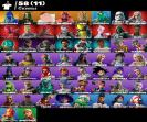 Diverse Fortnite Collection with 58 Unique Skins 🎭🖥
