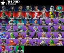 Diverse Collection of 51 Unique Skins for PC Battle Royale 🎭🖥