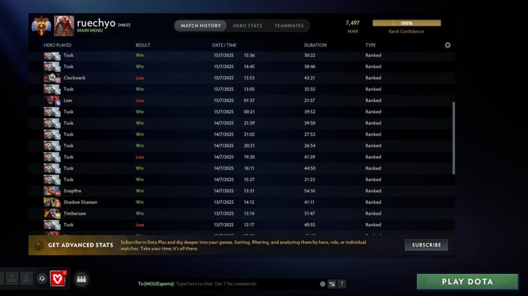🏅 MMR 7700 | 🕒 3400h | 🛡 Integrity 10000