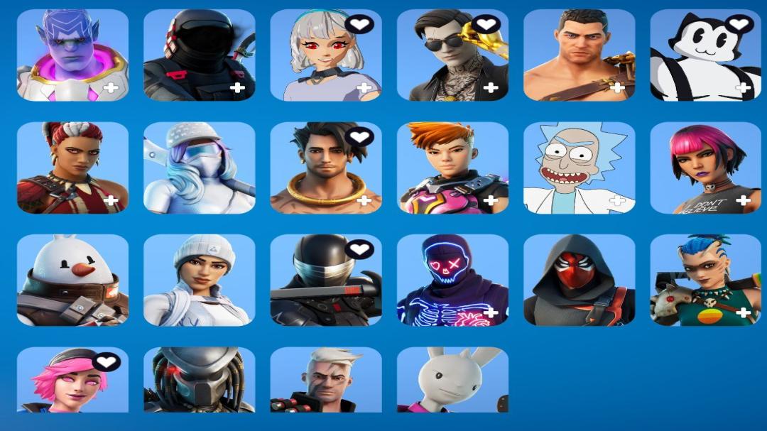 Diverse PC Battle Royale Collection with 56 Unique Skins 🎭🖥