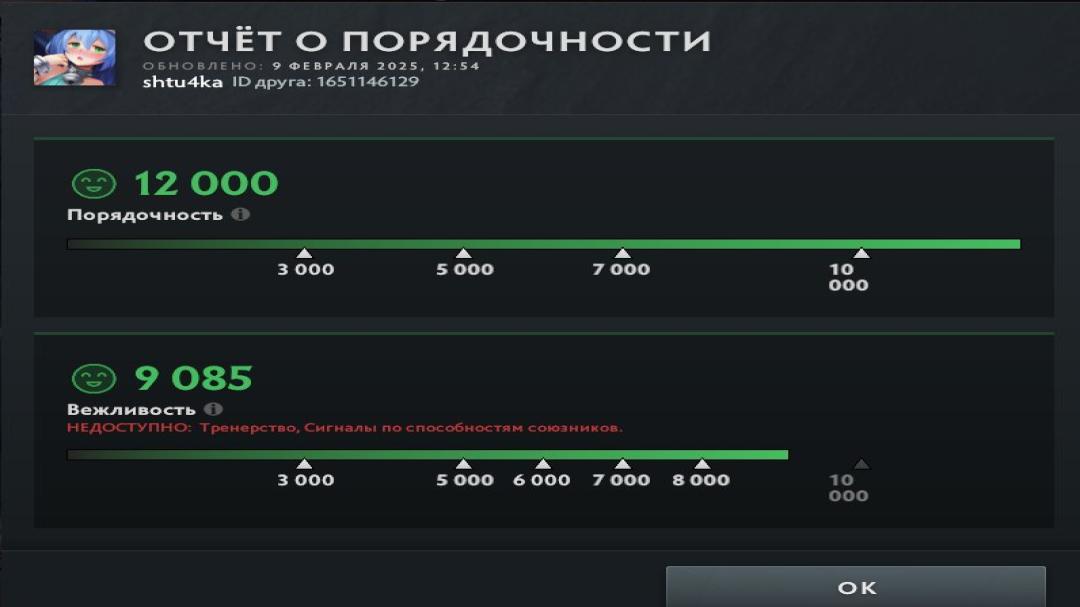 🏅 MMR 1200 | 🕒 1000h | 🛡 Integrity 12000