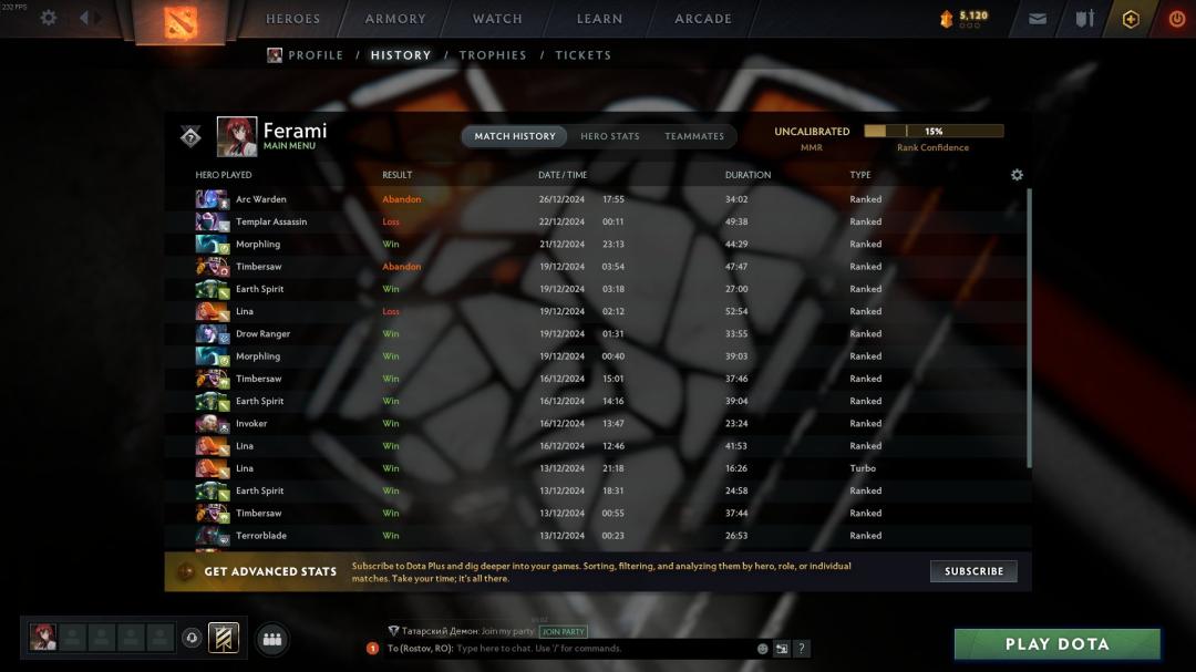 🏅 MMR 2500 | 🕒 2000h | 🛡 Integrity 11000