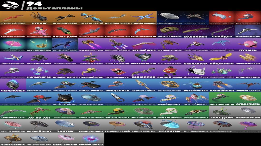 Diverse Fortnite Collection with 128 Unique Skins 🖥🎭